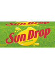 Sun Drop Citrus Soda 12 Fluid Ounce Can 12 Count