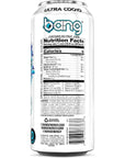 Bang Energy Blue Razz SugarFree Energy Drink 16Ounce Pack of 12