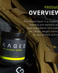 Kaged Athletic Sport Pre Workout Powder | Fruit Punch | Energy Supplement for Endurance | Cardio, Weightlifting Sports Drink | 20 Servings