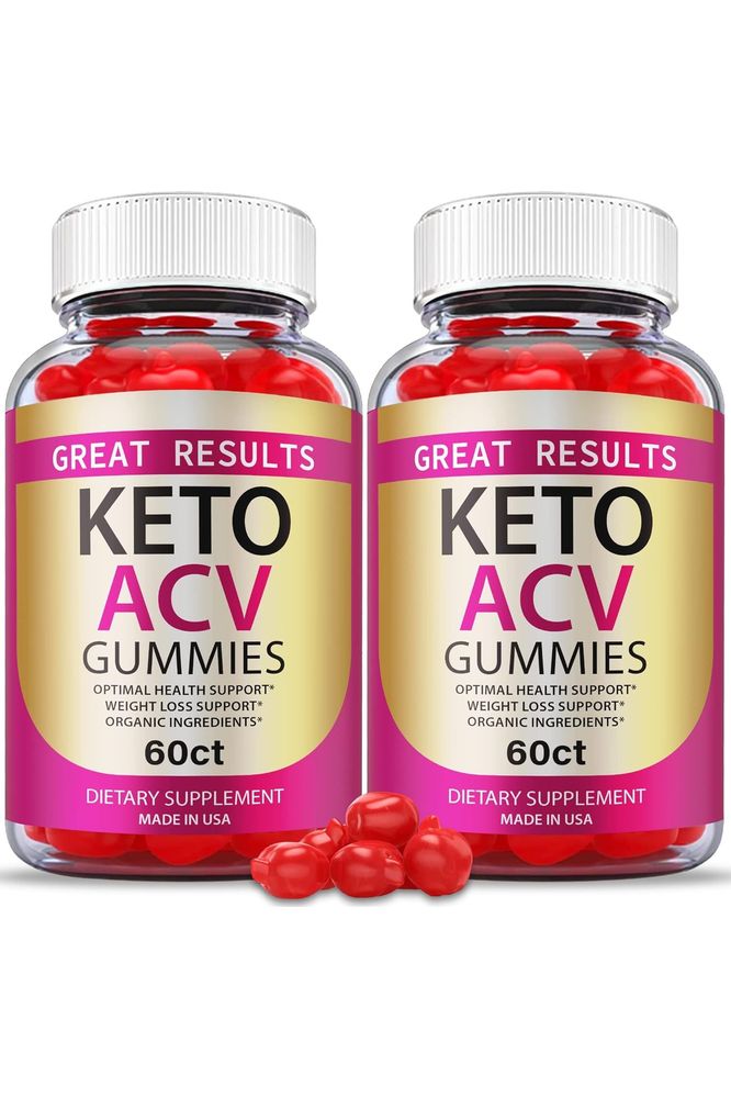 Great Results Keto ACV Gummies - Official Formula - 120 Gummies (2 Pack)