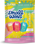 Enjoy Small Wins Candy by Jayson Tatum Sugar Free Lollipop Suckers Low Calorie Snacks Non GMO Organic PlantBased Ingredients Lemonade Flavors Variety Pack 12 Count 423 Oz