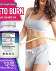 Toplux Keto Burn Pills Ketosis Weight Loss - 1200 Mg Ultra Advanced Natural Ketogenic Fat Burner Using Ketone Diet for Men Women 60 Capsules Supplement