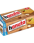 Ferrero Hanuta Wafers Filled with Hazelnut Cream (10 Pcs Box)