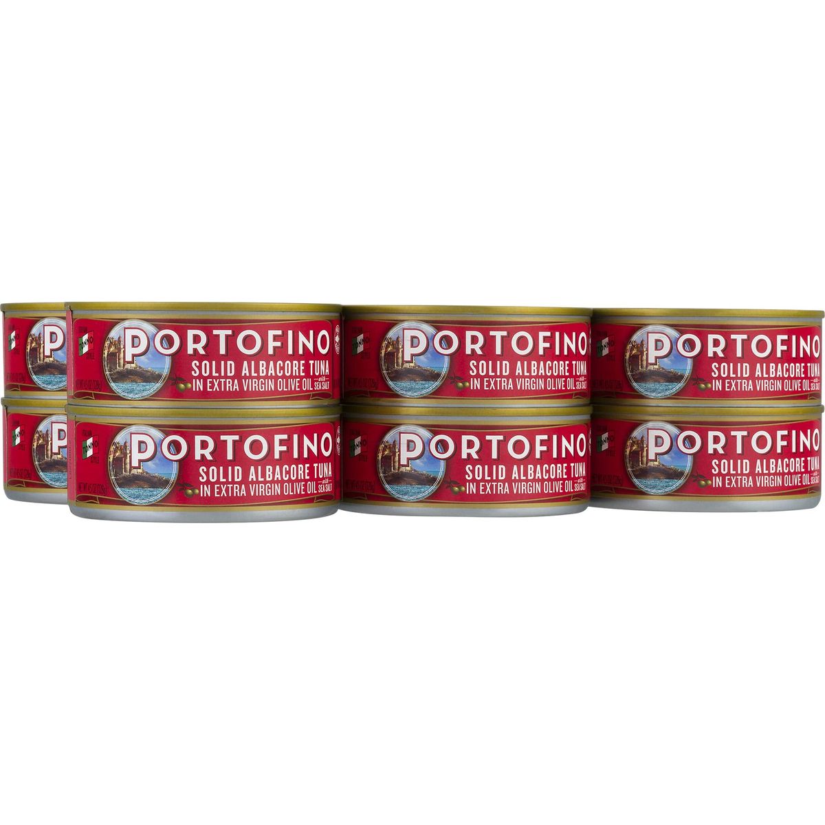 Portofino Solid Albacore Tuna in Extra Virgin Olive Oil 45 Oz Pack of 12