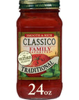 Classico Family Favorites Traditional Pasta Sauce (24 oz Jar)