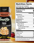 Sugar Free Pancake Syrup Zero Calories and Fat Free 106 FL OZ  No Sugar Pancake Syrup Dessert Topping GlutenFree NonGMO Vegan and Keto Friendly  ServiVita