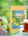 WANMAI29 Amla Tea Bags 30Count Natural Sugar Free Drink Supports Vegan and Ketogenic Diets No Caffeine or Harsh Additives 100 Real Herb in Kraft Steeping Bag