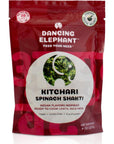 Spinach Shakti Kitchari  High Fiber Lentil and Rice Mix with Ayurvedic Spices  ReadytoCook HighProtein PlantBased Meal  Gluten Free 12g Protein Per Serving  The Dancing Elephant