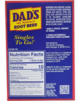 Dads Old Fashion Rootbeer Singles To Go Drink Mix 053 OZ 6 CT 3