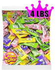 Laffy Taffy Bulk Candy  4 LB  Banana Laffy Taffy Candy Bulk Cherry Laffy Taffy Sour Apple Laffy Taffy Grape Laffy Taffy  Taffy Candy  Laffy Taffy Assorted Taffy Chews  Queen Jax