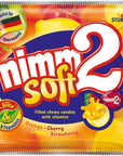 nimm2 Soft Fruit Filled Chewy Candies With Vitamins - 116g