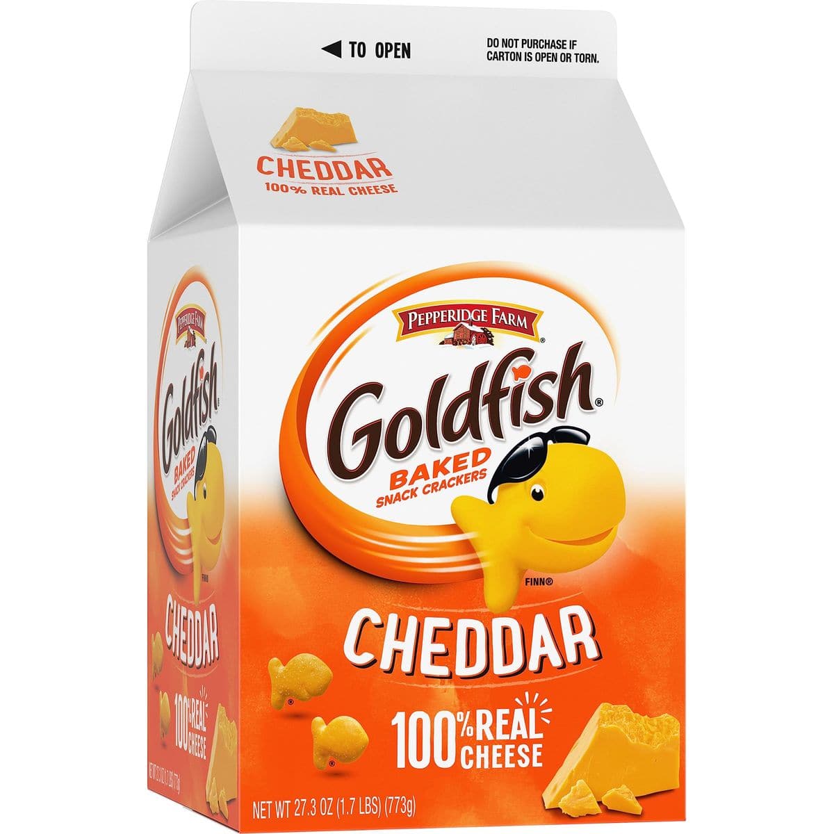 Goldfish Cheddar Cheese Crackers 273 oz Carton