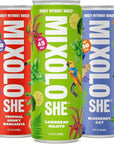 MIXOLOSHE - Beachside Variety Pack - Low Calorie Drink - 12FL OZ