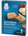 Gerber Graduates Cereal Bars STRAWBERRY BANANA - 5.5oz. (Pack of 4)