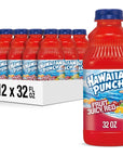 Hawaiian Punch Fruit Juicy Red Fruit Juice Drink 32 Fl Oz Bottle Pack Of 12 Caffeinefree Carbonationfree Glutenfree Excellent Source Of Vitamin C Less Than 100 Calories