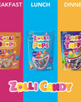 Zollipops Clean Teeth Lollipops Anti Cavity SugarFree Candy Natural Fruit Flavor Variety 16oz  A Variety of Fruit Flavors for a Wholesome and DentalFriendly Snack