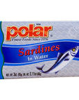 MW Polar Foods Sardines in Water 3Ounce Pack of 24