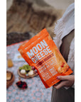 Moon Cheese Cheddar Believe It 2 Ounce 3Pack Crunchy ProteinRich Cheese Snack Keto Friendly 100 Real Cheese