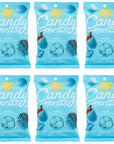 Wilton Blue Candy Melts Candy 12 oz Pack of 6