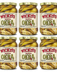 Wickles Wicked Okra 16 OZ Pack of 6