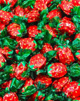 Strawberry Filled Bon Bons Hard Candy Individually Wrapped 1 Pound Bag