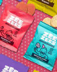 Zee Zees Variety Pack Grahamz Birthday Cake Strawberry Original 1 oz 24 pack Nut Free Whole Grain Vegan Safe for School OnTheGo Kosher Allergy Friendly