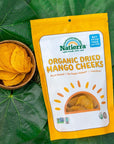 NATIERRA Organic Dried Mango Cheeks  No Sugar Added  USDA Organic NonGMO  Vegan  8 Ounce Pack of 1