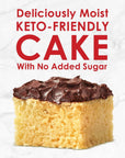 Duncan Hines Keto Friendly Classic Yellow Cake Mix, Gluten Free, Zero Sugar Added, 10.6 oz ..