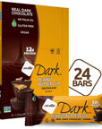 NuGo Dark Peanut Butter Cup 12g Protein Bar Vegan Gluten Free NonGMO Kosher Pareve 24 Count