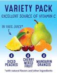 Dole Fruit Bowls in 100% Juice Variety Pack