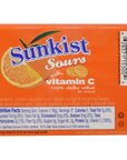 Sunkist Sours Tangerine Orange  6 Pack