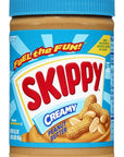 SKIPPY Creamy Peanut Butter, 16.3 Ounce (Pack of 8)