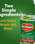 Del Monte Canned French Style Green Beans with No Added Salt 145 Ounce