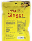 Songwha Lemon Ginger Hard Candies 35 Ounce Pack of 3