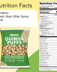 Awsum Snacks SUPERCEREAL 6oz Pack of 4  Quinoa puffs 1oz Pack of 10 Certified USDA Organic Vegan Gluten Free NonGMO Kosher  Grain Dairy Free Cereals  Healthy Snack  Cereal Puffed Quinoa