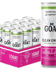 BeGOAT Clean Energy Drink - 12 Fl Oz (Pack of 12)