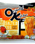 Oriental Kitchen Stir Fried Salted Egg Dried Flavour Quick Cook ThaiMAMA Big Pack Instant Noodles Rice Soup Pack of 3