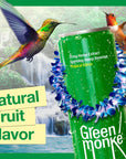 Green Monké Tropical Citrus HempInfused Beverage for Stress  Anxiety Relief Sparkling Non Alcoholic Drink Low Calorie Low Sugar Vegan Friendly  GlutenFree 20mg Hemp Infused Beverage 12 Pack Of 12 Fl Oz Cans