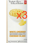 Presidents Choice White Cheddar Deluxe Macaroni  Cheese Dinner 3 Boxes 200g Imported from Canada