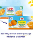 Dole Fruit Bowls Mandarin Oranges in 100 Juice Snacks 4oz 12 Total Cups Gluten  Dairy Free Bulk Lunch Snacks for Kids  Adults