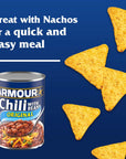 Armour Star Chili with Beans Canned Food 12  14 OZ Cans