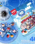 Amos 4D Gummy Eyeball Candy Individually Wrapped Candies 3D Eyeballs Shaped Perfect Treat for Kids Halloween Parties 40 Count