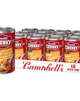 Campbell's Chunky Soup, Savory Chicken with White and Wild Rice Soup, 18.8 Oz Can (Case of 12)