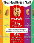 Crazy Go Nuts Walnuts  Maple 45 oz 3Pack  Healthy Snacks Vegan Low Carb Gluten Free Superfood  Natural NonGMO ALA Omega 3 Fatty Acids Good Fats and Antioxidants