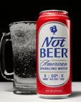 Not Beer American Sparkling Water Mineral  Electrolyte Blend 16oz Tallboy Cans Pack of 8 Original