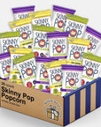 Skinny Pop Popcorn Individual Bags Variety Pack by Bussin Boxes 35 Count