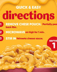 Velveeta Cheesy Bowls Bacon Mac  Cheese Microwave Meal 9 oz Tray