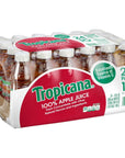 Tropicana 100 Juice Apple Juice 10 fl oz Pack of 24  Real Fruit Juices Vitamin C Rich No Added Sugars No Artificial Flavors