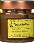 Il Colle Del Gusto Smooth Hazelnut Chocolate Spread with Extra Virgin Olive Oil Noccioliva 81 Ounce