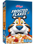 Kellogg's Frosted Flakes Breakfast Cereal, Kids Cereal, Family Breakfast, Original, 13.5oz Box (1 Box)